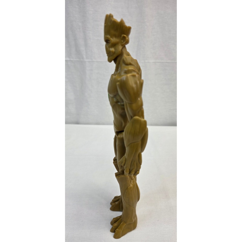 Marvel Guardians of the Galaxy Groot Action Figure Brown Poseable 12 Inch Toy - Picture 8 of 9